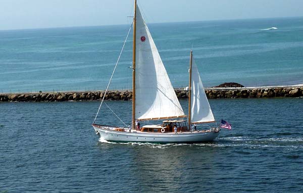 SEA DIAMOND Abeking + Rasmussen ketch motor sailor